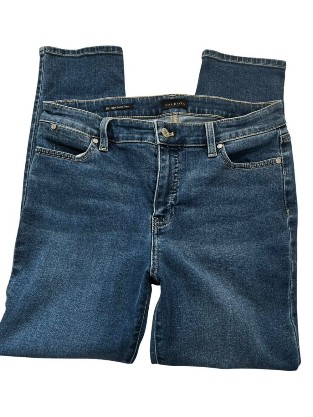 Talbots Dark Blue Cropped Ankle Jeans